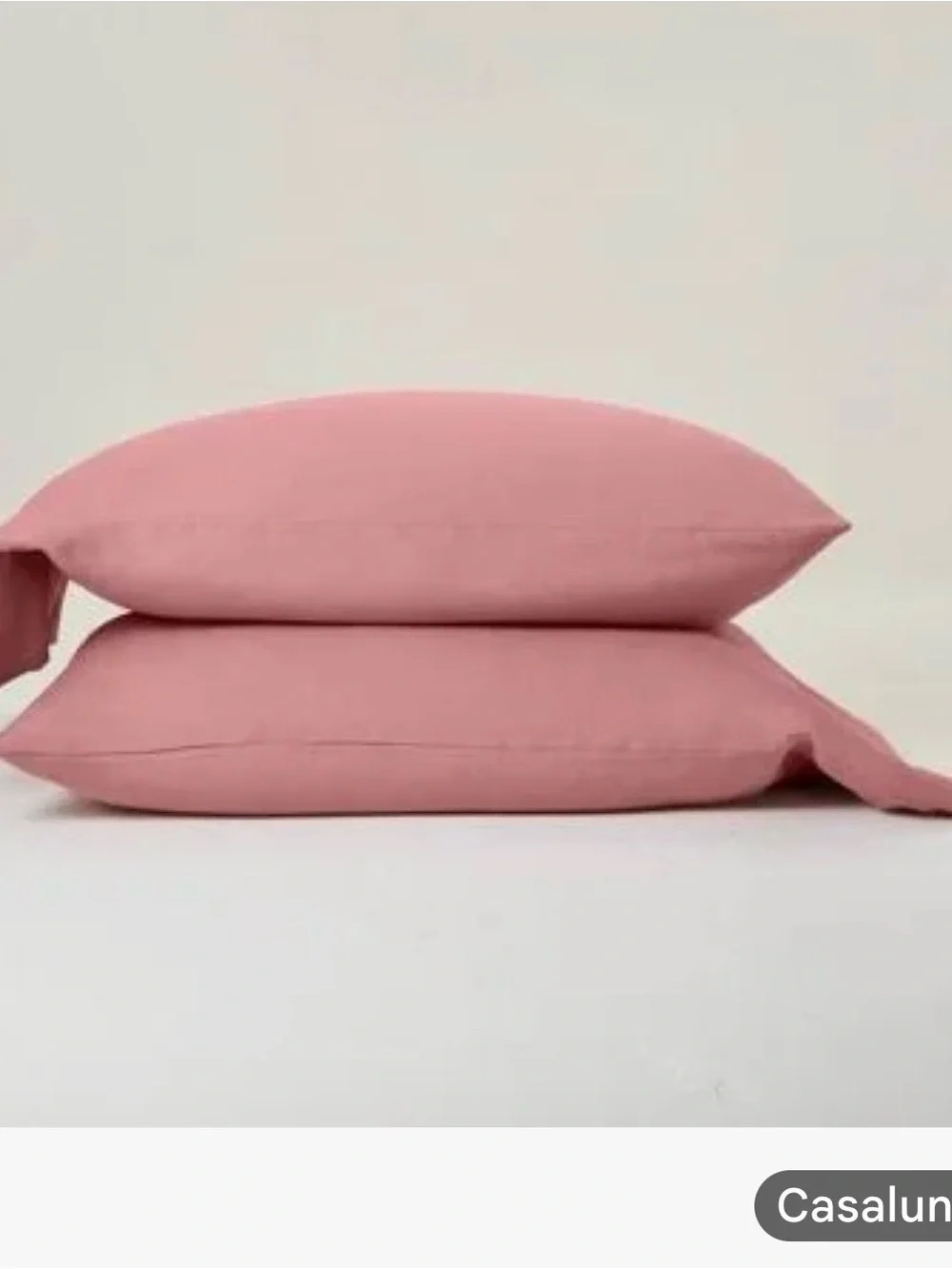 Casaluna Dusty Pink Pillowcase King Set - Soft Blush Shams